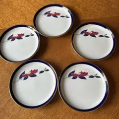 香蘭社小皿5枚セット