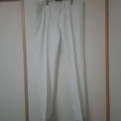 Callaway　ホワイトストライプ メンズ　ゴルフパンツ　Lサイズ