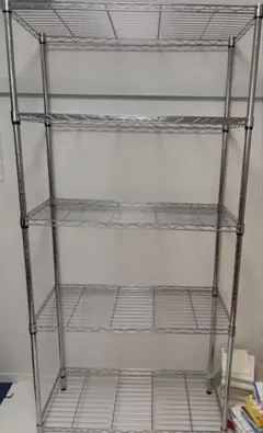 スチールラック　シルバー