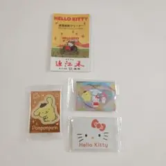 サンリオキャラクターズシールチョコ　ハローキティ・ポムポムプリン　液晶クリーナー