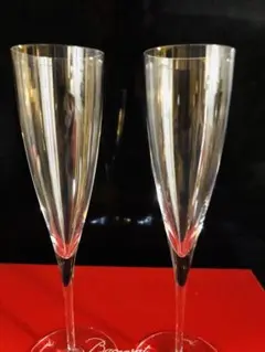 Baccarat バカラのペアシャンパングラス ドンペリニオンです。