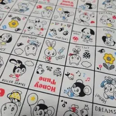 生地　ハニーチューン　マルチカラー