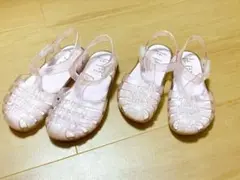 アプレレクール サンダル 2足セット　16センチ　18センチ