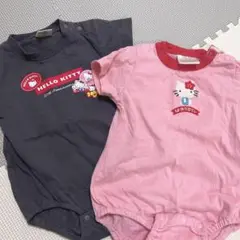 【新品未使用】バースデーハローキティ ベビー服 2点セット