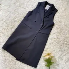 アパルトモンドゥーズィエムクラス ロングジレ ブラック フリーサイズ