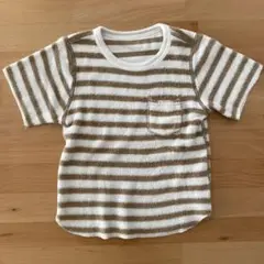 BAYFLOW Tシャツ　半袖　キッズ　120 パイル生地　ボーダー