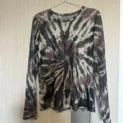 ZARA タイダイ柄 シースルートップス
