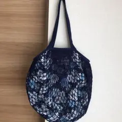 美品　ユニクロxポールアンドジョー　編みトートバック