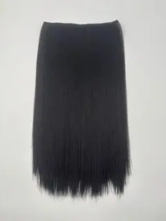 黒髪ストレートロング ポイントウィッグ