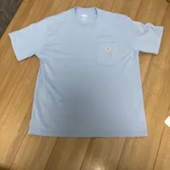 DANTON ポケット付き Tシャツ ライトブルー