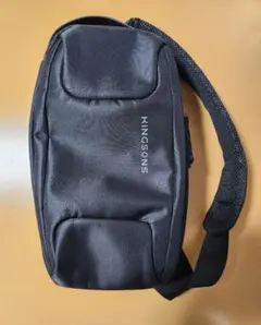 KINGSONS ボディバッグ ブラック 3.5L