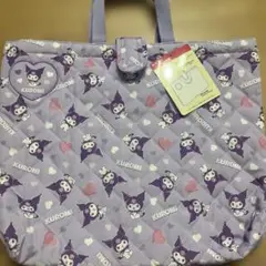 Kuromi レッスンバッグ大 紫色