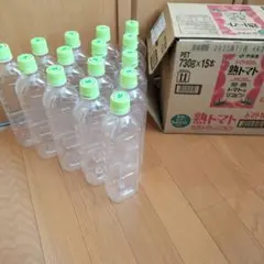 伊藤園熟トマト 730g　空きPETボトル 15本セット