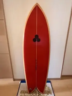 新品送込アルメリック5.5 Feb's Fish 赤スプ＋黄レール A2533 Feb's Fish 5'5 レッド – サーフボード通販 Rubik surf