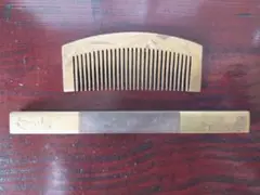 【在銘芳哉】アンティーク櫛と笄セット
