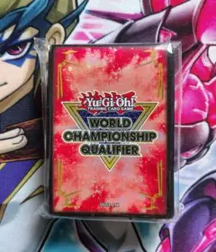 遊戯王 WCQ 2025 スリーブ 赤 100枚 新品 未開封