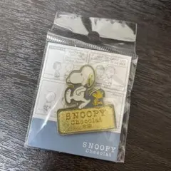 スヌーピー チョコレート　倉敷ピンバッジ