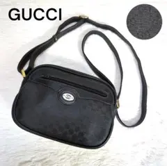 美品 GUCCI オールドグッチ ショルダーバッグ マイクロGG GGキャンバス
