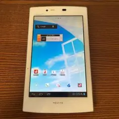 美品 MEDIAS TAB UL N-08D ホワイト 7インチ タブレット