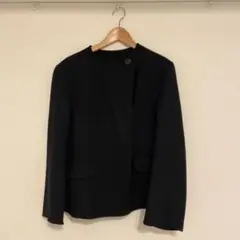 ジルサンダー ユニクロ ダブルフェイスノーカラージャケット Mサイズ