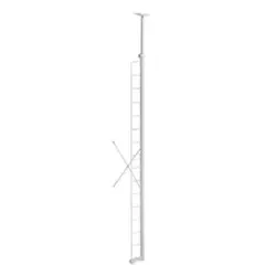ニトリ　Nポルダスリム ホワイト　40cm 棚板なし追加サイドパーツ