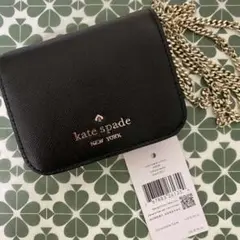 kate spadeミニウォレット card case on a chain