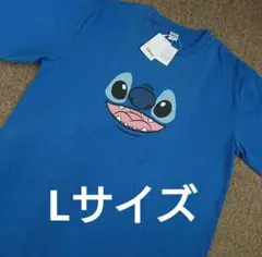 ディズニー スティッチ Tシャツ 青