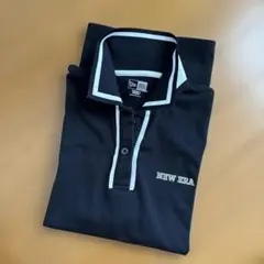NEW ERA ブラック ポロシャツMEDIUM新品