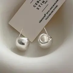 【新品】ピアス　ドロップピアス　シルバー　韓国