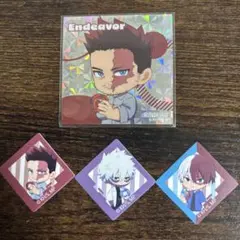 ヒロアカ　ジャックインザドーナツ　シール　ピック　エンデヴァー　荼毘　轟焦凍