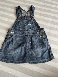 美品　Lee ジャンパースカート ダークブルー 女の子