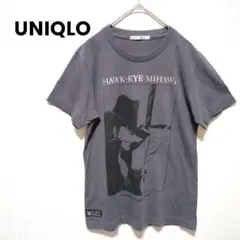 61【ユニクロ】 メンズ　半袖　Tシャツ　(XS)　ONE PIECE　鷹の目