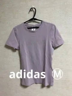 adidas ラベンダー Tシャツ M