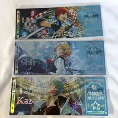 あんスタ チケット風カード3枚セット