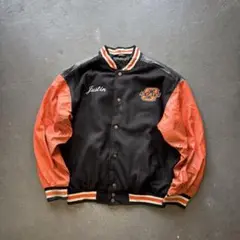 STEVE & BARRY'S OKLAHOMA STATE レザースタジャン