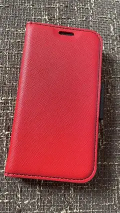 【未使用品】iPhone12mini 手帳型 赤