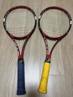 HEAD プレステージ MID PLUS　グリップ2　２本 HEAD FLEXPOINT PRESTIGE MIDPLUS 98SQ.IN. 18x20 TENNIS RACKET