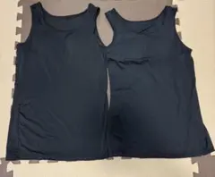 しまむら　胸パッド付タンクトップ 160cm 2枚