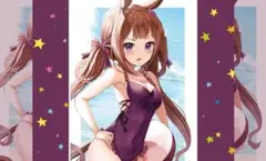 スイープトウショウ プレイマット ウマ娘 水着