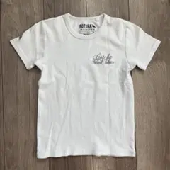 GOTCHA ガッチャ　ホワイト　Tシャツ　半袖　リブ　トップス　130