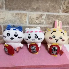 ちいかわ ご当地 ぬいぐるみキーホルダー 東京限定 雷門 浅草