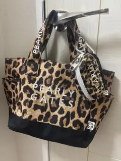 正規品！稀少限定品★パーリーゲイツ ヒョウ柄Xパイソン柄 キャディーバッグ 正規品！稀少限定品☆パーリーゲイツ ヒョウ柄Xパイソン柄