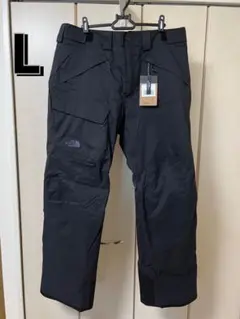 特価 高機能 ノースフェイス メンズスノーボードパンツ L 黒 スノーウェア