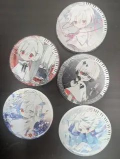 まふまふ　缶バッチ　5点