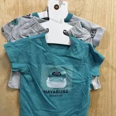 はやぶさ　キッズTシャツ2枚　短パン1枚
