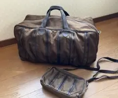 【Les sacs Adam】ルサックアダム ボストンバッグ&ショルダーバック付