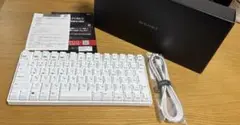 REALFORCE RC1 日本語配列 45g キーボード スーパーホワイト