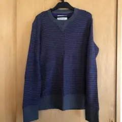 ORIGINAL WASH ストライプトレーナー Mサイズ