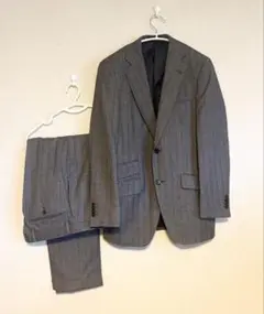 美品　ストライプ スーツ ALEXANDER JULIAN ウール　タカキュー