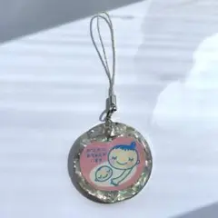 マタニティストラップ　マタニティキーホルダー　マタニティマーク　ロゼット